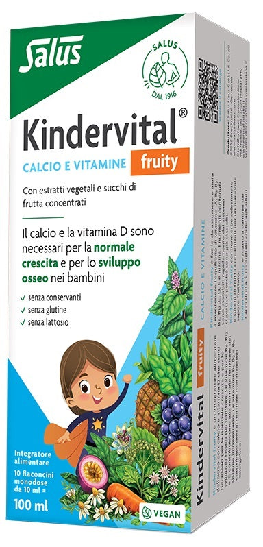 KINDERVITAL FRUITY FORMULA POTENZIATA 10 FIALE 10 ML