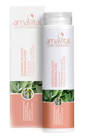 AMAVITAL SHAMPOO DELICATO SEBOREGOLATORE 250ML