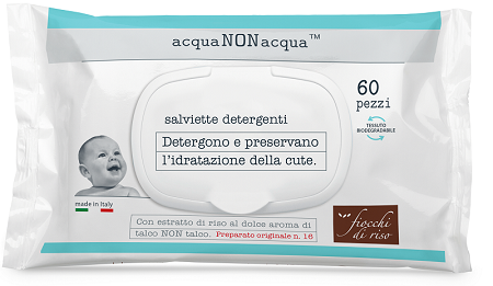 ACQUA NON ACQUA WIPES FDR 60PZ