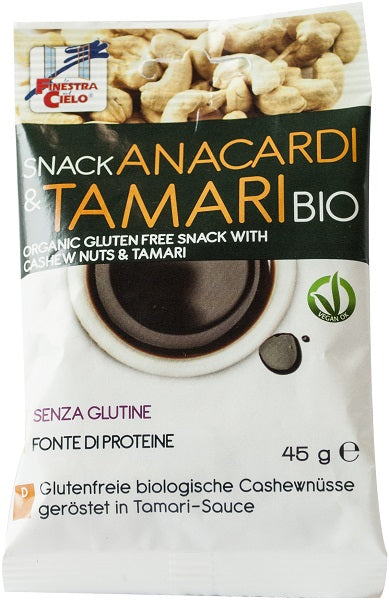 ANACARDI TAMARI BIO SNACK 45GR