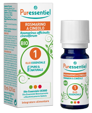 PURESSENTIEL ROSMARINO CINEOLO OLIO ESSENZIALE 10ML