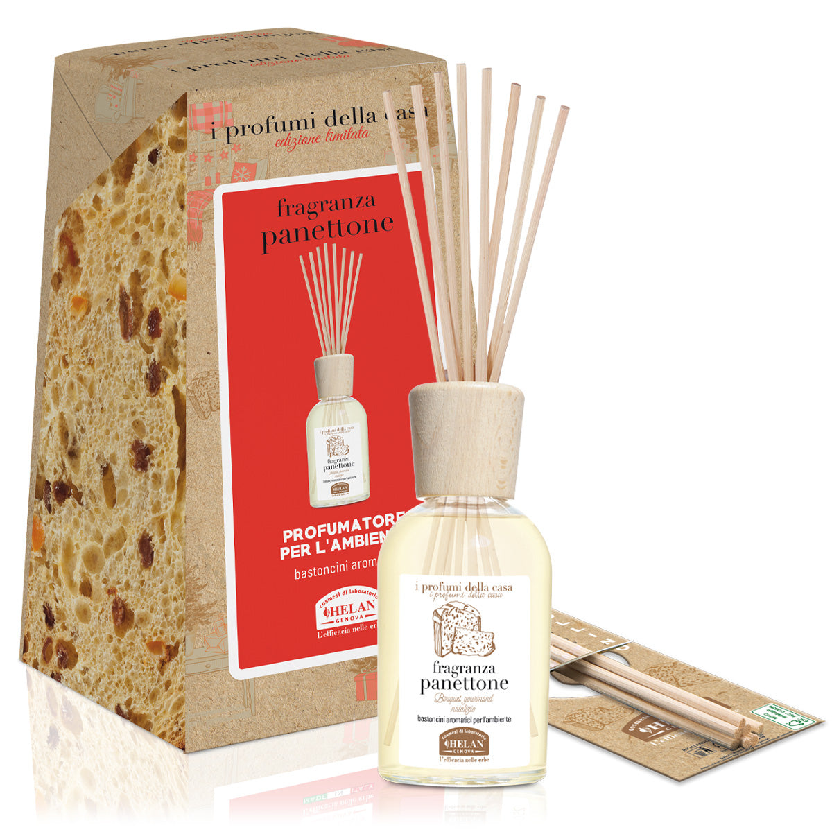 PROFUMO AMBIENTE PANETTONE BASTONCINI 1L