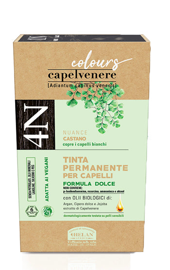 CAPELVENERE TINTA CAPELLI 4N CASTANO