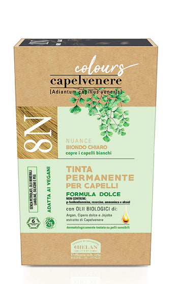 CAPELVENERE TINTA CAPELLI 8N BIO