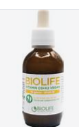 BIOLIFE VITAMIN D3+K2 VEGAN