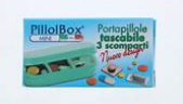PILLOLBOX PORTAPILLOLE MINI CON 3 SCOMPARTI