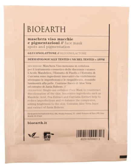 MASCHERA VISO MACCHIE/PIGMENTI