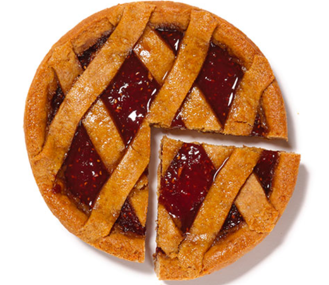 CROSTATA AL LAMPONE BIO VEG 250 GR