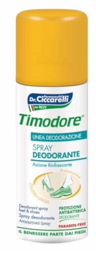 TIMODORE SPRAY DEODORANTE ZENZERO