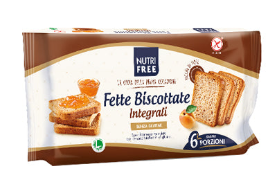 NUTRIFREE FETTE BISCOTTATE INTEGRALI 225G