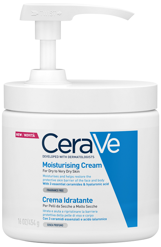 CERAVE CREMA IDRATANTE DA PELLI SECCHE A MOLTO/SECCHE 454 G