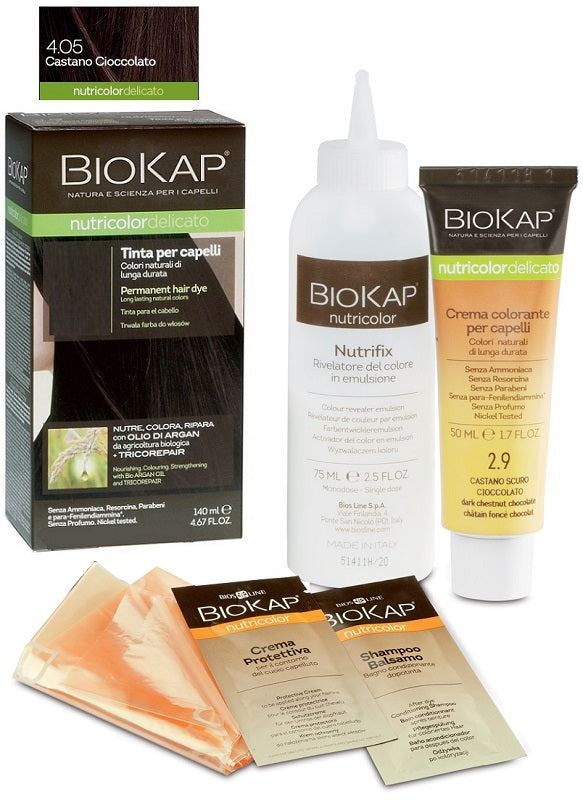 BIOKAP NUTRICOLOR DELICATO 4,05 CASTANO CIOCCOLATO