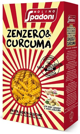 MS PASTA ZENZERO/CURCUMA FUSILLI - 400 G