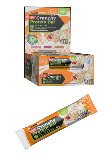 CRUNCHY PROTEINBAR BIRTHDAY - 24 PEZZI