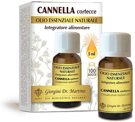 OLIO ESSENZIALE CANNELLA CORTECCE 5ML