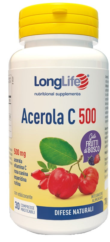 LONGLIFE ACEROLA C500 FRUTTI DI BOSCO