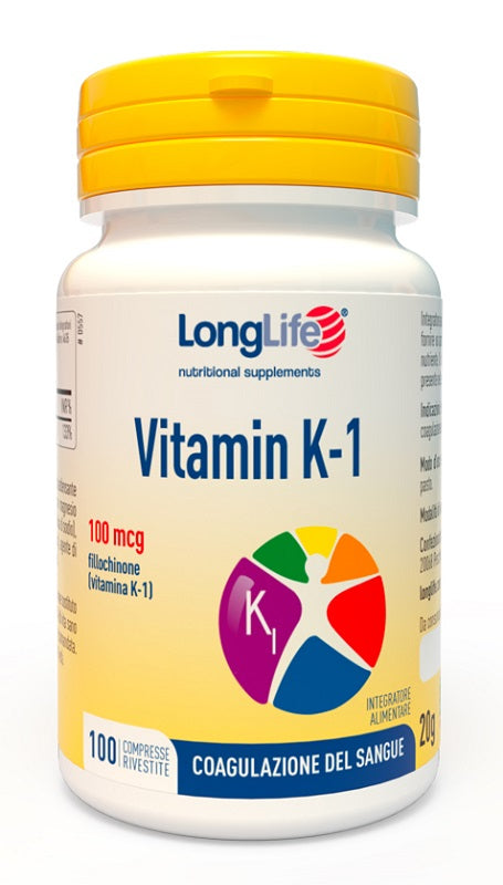 LONGLIFE VITAMIN K - 100 CPR