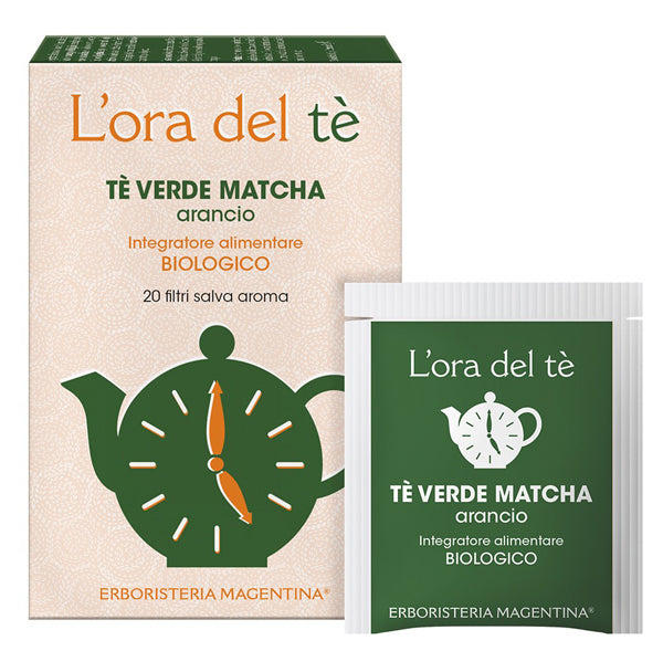 TE' VERDE MATCHA E ARANCIO 30G