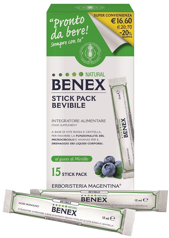 BENEX BEVIBILE BEVIBILE 15 STICK X 12ML