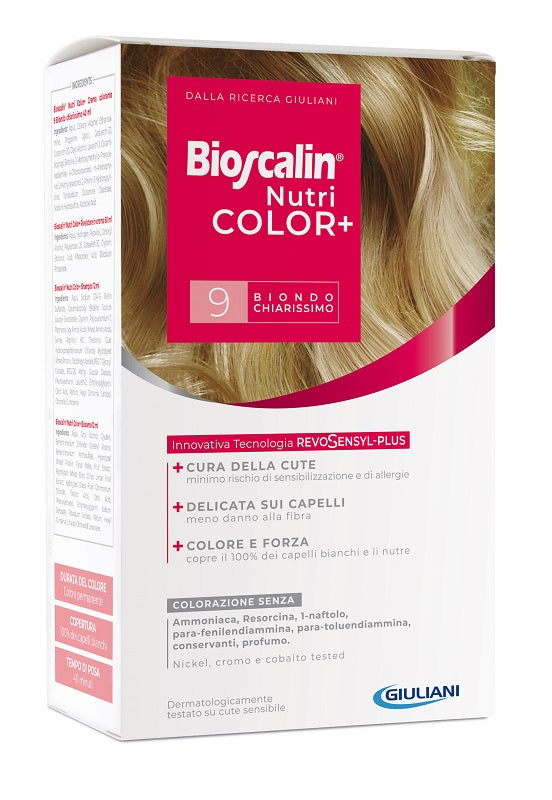 BIOSCALIN NUTRICOLOR PLUS 9 BIONDO CHIARISSIMO