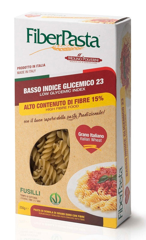 FIBERPASTA FUSILLI BASSO INDICE GLICEMICO