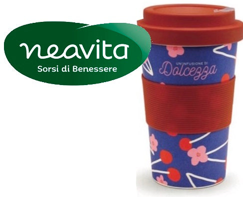 BAMBOO MUG SPRING EUPHORIA BLU CILIEGIA