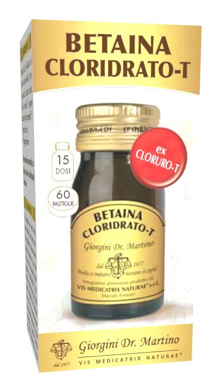 BETAINA CLORIDRATO - T 60 PASTIGLIE