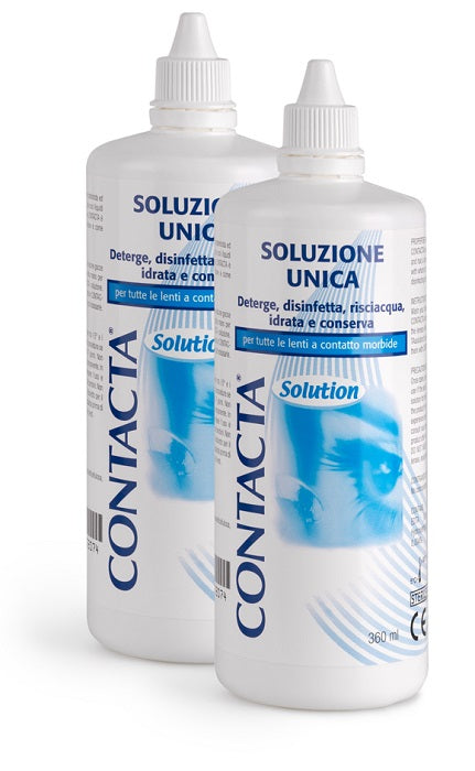 CONTACTA SOLUZIONE UNICA ISOTONICA 2X360ML