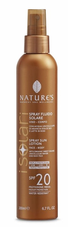 NATURE'S SOL SPRAY FLU SPF20