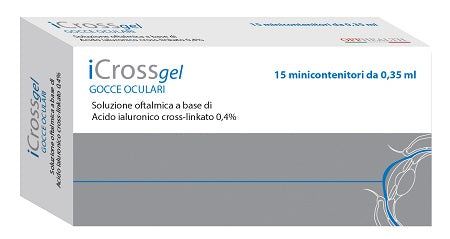 ICROSS GEL GOCCE OCUL 15PZ