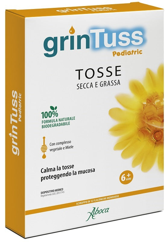 GRINTUSS PEDIATRIC SCIROPPO 12 FIALE