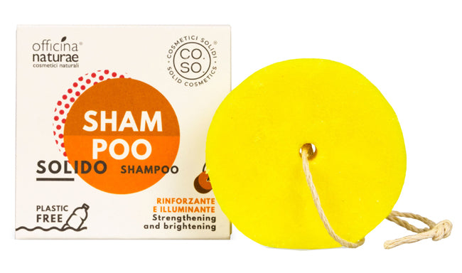 SHAMPOO SOLIDO RINFORZANTE E ILLUMINANTE 64GR