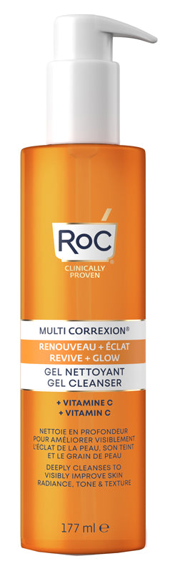 ROC MULTI CORREXION REV+GLOW GEL DETERGENTE 177ML