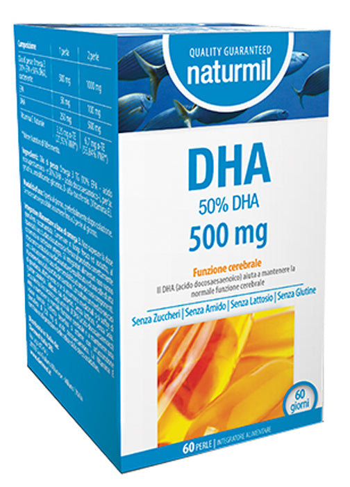 NATURMIL DHA 500MG 60PRL
