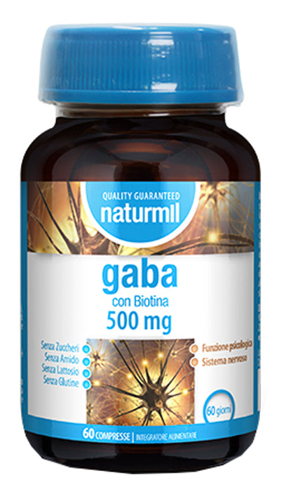 NATURMIL GABA 500MG 60CPR