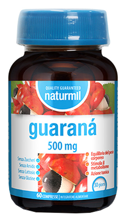NATURMIL GUARANA' 500MG 60 COMPRESSE