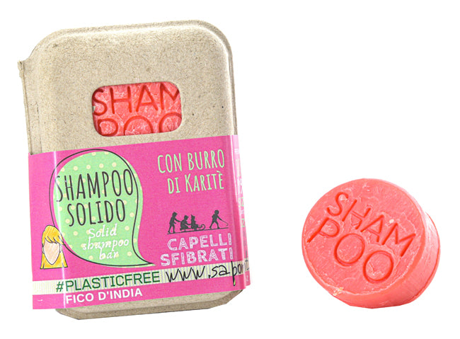 SHAMPOO SOLIDO CAPELLI SFIBRATI FICO D'INDIA 55GR