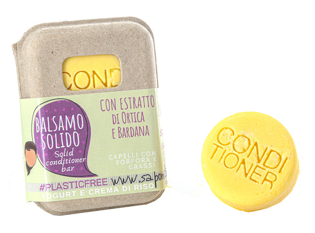 BALSAMO SOLIDO CAPELLI GRASSI E FORFORA 50GR