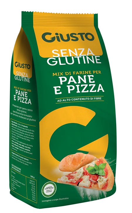 GIUSTO MIX PANE E PIZZA SENZA GLUTINE 500G