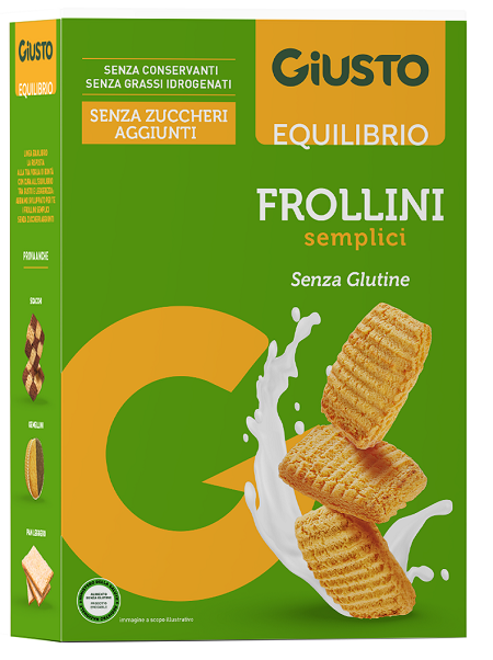GIUSTO FROLLINI SEMPLICI SENZA GLUTINE 250G