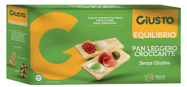 GIUSTO EQUILIBRIO PAN LEGGERO CROCCANTE 250G