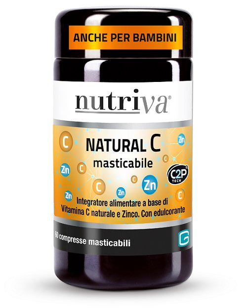 NUTRIVA NATURAL C 60 COMPRESSE