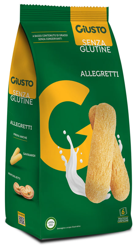 GIUSTO ALLEGRETTI SENZA GLUTINE 180G