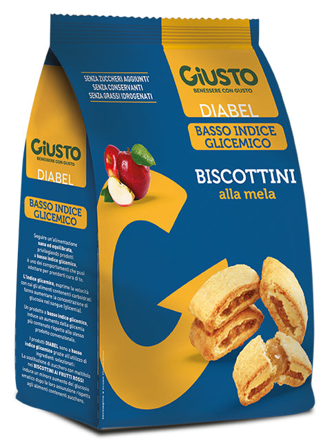 GIUSTO DIABEL BISCOTTINI MELA 250G