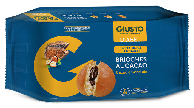 GIUSTO DIABEL BRIOCHE CACAO 180G