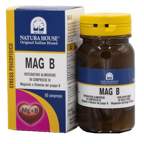 NH MAG B MAGNESIO+VIT B 60CPR
