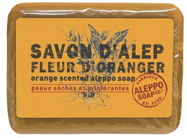 SAPONE ALEPPO FIOR ARANCIO100G
