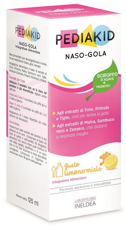 PEDIAKID NASO GOLA SCIROPPO 125ML