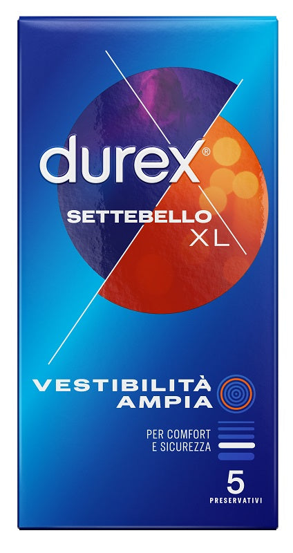 DUREX SETTEBELLO XL 5 PZ