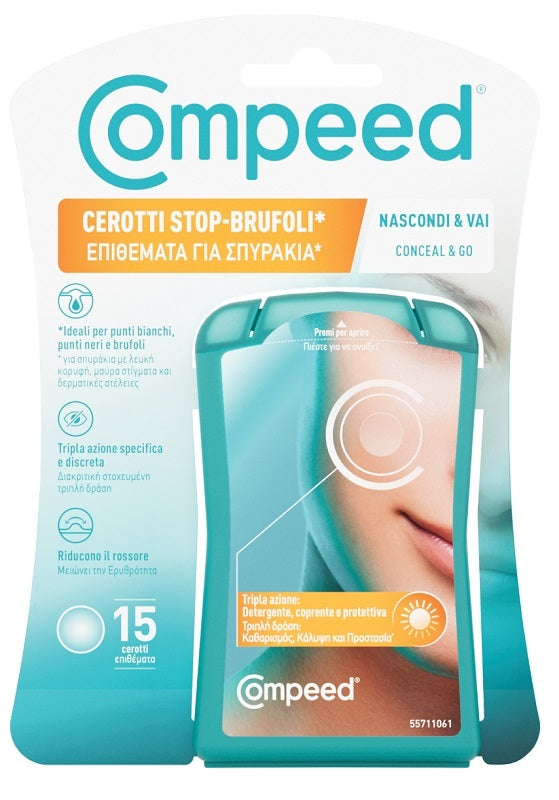 COMPEED CEROTTI STOP BRUFOLI 15PZ